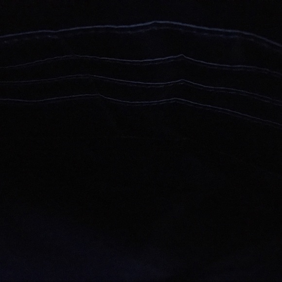 Joy & Iman Blue and Tan Leather Purse - Picture 4 of 5